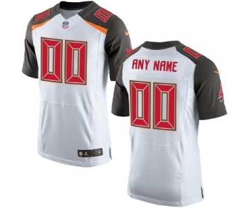 Men Nike Nfl Jerseys Tampa Bay Buccaneers Customized Elite White Jersey