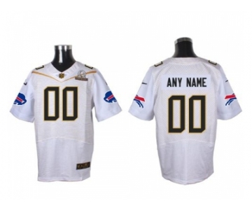 Nike Buffalo Bills Customized white 2016 Pro Bowl Men's Stitched Jerseys[Elite]
