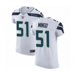 Men's Nike Seattle Seahawks #51 Barkevious Mingo White Vapor Untouchable Elite Player NFL Jersey
