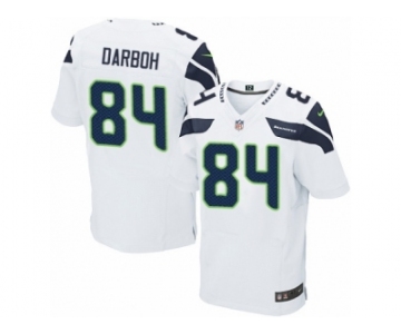 Men's Nike Seattle Seahawks #84 Amara Darboh Elite White NFL Jersey