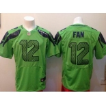 nike nfl jerseys seattle seahawks #12 fan green[Elite]