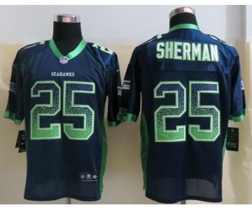 nike nfl jerseys seattle seahawks #25 sherman blue[Elite drift fashion]