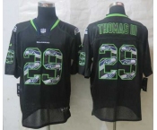 nike nfl jerseys seattle seahawks #29 thomasiii black[Elite united sideline]