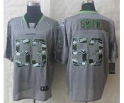 nike nfl jerseys seattle seahawks #53 smith grey[Elite united sideline]