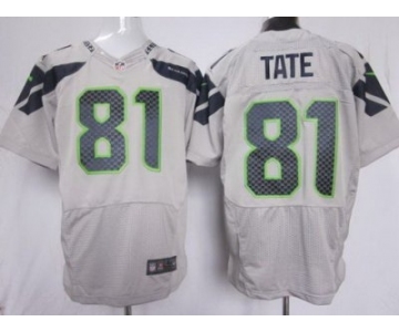 nike nfl jerseys seattle seahawks #81 golden tate grey[Elite]