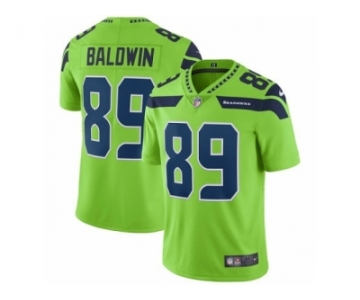 Men Nike Seattle Seahawks #89 Doug Baldwin Vapor Untouchable Limited Green NFL Jersey