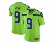 Men Nike Seattle Seahawks #9 Jon Ryan Vapor Untouchable Limited Green NFL Jersey