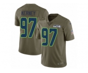 Men Nike Seattle Seahawks #97 Patrick Kerney Limited Olive 2017 Salute to Service NFL Jersey Men Nike Seattle Seahawks #97 Patrick Kerney Limited Olive 2017 Salute to Service NFL Jersey
