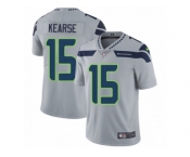 Men's Nike Seattle Seahawks #15 Jermaine Kearse Vapor Untouchable Limited Grey Alternate NFL Jersey