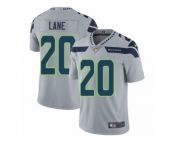 Men's Nike Seattle Seahawks #20 Jeremy Lane Vapor Untouchable Limited Grey Alternate NFL Jersey