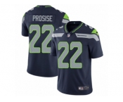 Men's Nike Seattle Seahawks #22 C. J. Prosise Vapor Untouchable Limited Steel Blue Team Color NFL Jersey
