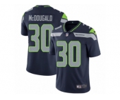 Men's Nike Seattle Seahawks #30 Bradley McDougald Vapor Untouchable Limited Steel Blue Team Color NFL Jersey