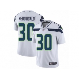 Men's Nike Seattle Seahawks #30 Bradley McDougald Vapor Untouchable Limited White NFL Jersey