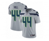 Men's Nike Seattle Seahawks #44 Delano Hill Vapor Untouchable Limited Grey Alternate NFL Jersey