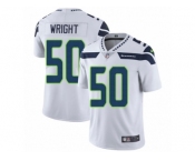 Men's Nike Seattle Seahawks #50 K.J. Wright Vapor Untouchable Limited White NFL Jersey