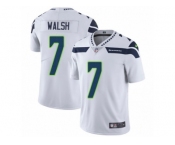 Men's Nike Seattle Seahawks #7 Blair Walsh White Vapor Untouchable Limited Player NFL Jersey