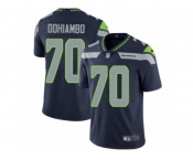 Men's Nike Seattle Seahawks #70 Rees Odhiambo Vapor Untouchable Limited Steel Blue Team Color NFL Jersey
