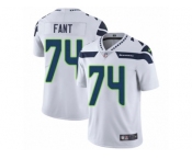 Men's Nike Seattle Seahawks #74 George Fant Vapor Untouchable Limited White NFL Jersey