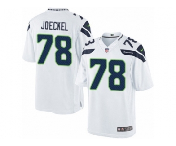 Men's Nike Seattle Seahawks #78 Luke Joeckel Limited White NFL Jersey