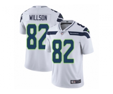 Men's Nike Seattle Seahawks #82 Luke Willson Vapor Untouchable Limited White NFL Jersey