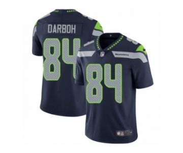 Men's Nike Seattle Seahawks #84 Amara Darboh Vapor Untouchable Limited Steel Blue Team Color NFL Jersey