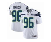 Men's Nike Seattle Seahawks #96 Cortez Kennedy Vapor Untouchable Limited White NFL Jersey