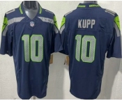Men's Seattle Seahawks #10 Cooper Kupp Limited Navy FUSE Vapor Jersey Men's Seattle Seahawks #10 Cooper Kupp Limited Navy FUSE Vapor Jersey