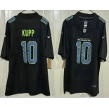 Men's Seattle Seahawks #10 Cooper Kupp Limited Navy Fashion Vapor Jersey