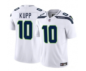 Men's Seattle Seahawks #10 Cooper Kupp White 2025 F.U.S.E. Vapor Limited Football Stitched Jersey
