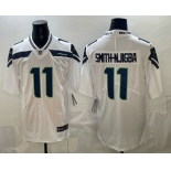 Men's Seattle Seahawks #11 Jaxon Smith Njigba Limited White Vapor Jersey Men's Seattle Seahawks #11 Jaxon Smith Njigba Limited White Vapor Jersey