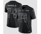 Men's Seattle Seahawks #14 Sam Darnold Black 2026 F.U.S.E. Salute to Service Limited Football Stitched Jersey Men's Seattle Seahawks #14 Sam Darnold Black 2026 F.U.S.E. Salute to Service Limited Football Stitched Jersey