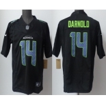 Men's Seattle Seahawks #14 Sam Darnold Limited Black Fashion FUSE Vapor Jersey Men's Seattle Seahawks #14 Sam Darnold Limited Black Fashion FUSE Vapor Jersey