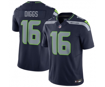 Men's Seattle Seahawks #16 Trevon Diggs Navy 2026 F.U.S.E. Vapor Untouchable Limited Football Stitched Jersey