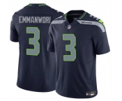 Men's Seattle Seahawks #3 Nick Emmanwori Navy 2025 F.U.S.E. Vapor Untouchable Limited Football Stitched Jersey