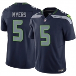 Men's Seattle Seahawks #5 Jason Myers Navy 2025 F.U.S.E. Vapor Untouchable Limited Stitched Football Jersey