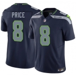 Men's Seattle Seahawks #8 Jadarian Price Navy 2026 F.U.S.E. Vapor Untouchable Limited Football Stitched Jersey Men's Seattle Seahawks #8 Jadarian Price Navy 2026 F.U.S.E. Vapor Untouchable Limited Football Stitched Jersey