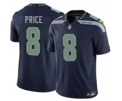 Men's Seattle Seahawks #8 Jadarian Price Navy 2026 F.U.S.E. Vapor Untouchable Limited Football Stitched Jersey Men's Seattle Seahawks #8 Jadarian Price Navy 2026 F.U.S.E. Vapor Untouchable Limited Football Stitched Jersey