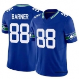 Men's Seattle Seahawks #88 AJ BARNER Blue Throwback 2026 F.U.S.E. Vapor Untouchable Limited Stitched Football Jersey Men's Seattle Seahawks #88 AJ BARNER Blue Throwback 2026 F.U.S.E. Vapor Untouchable Limited Stitched Football Jersey