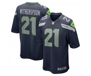 Nike Seattle Seahawks #21 Devon Witherspoon Navy 2023 NFL Draft Vapor Limited Jersey