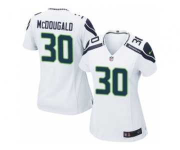 Women's Nike Seattle Seahawks #30 Bradley McDougald Limited White NFL Jersey