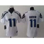 nike women nfl jerseys seattle seahawks #11 harvin white[nike]