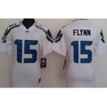 nike women nfl jerseys seattle seahawks #15 flynn white[nike]