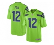 Youth Nike Seattle Seahawks 12th Fan Limited Green Rush NFL Jerseys
