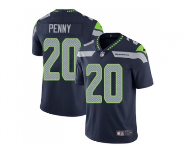 Youth Nike Seattle Seahawks #20 Rashaad Penny Steel Blue Team Color Stitched NFL Vapor Untouchable Limited Jersey