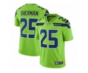Youth Nike Seattle Seahawks #25 Richard Sherman Vapor Untouchable Limited Green NFL Jersey Youth Nike Seattle Seahawks #25 Richard Sherman Vapor Untouchable Limited Green NFL Jersey
