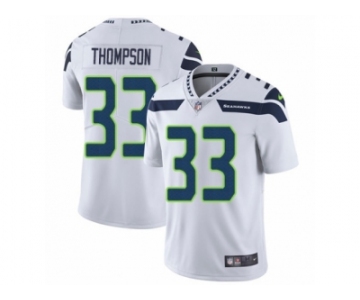 Youth Nike Seattle Seahawks #33 Tedric Thompson Vapor Untouchable Limited White NFL Jersey