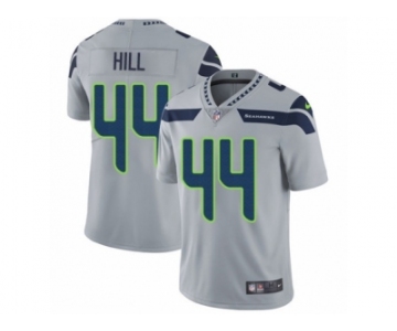 Youth Nike Seattle Seahawks #44 Delano Hill Vapor Untouchable Limited Grey Alternate NFL Jersey