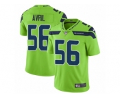 Youth Nike Seattle Seahawks #56 Cliff Avril Vapor Untouchable Limited Green NFL Jersey