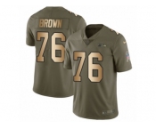 Youth Nike Seattle Seahawks #76 Duane Brown Limited Olive Gold 2017 Salute to Service NFL Jersey Youth Nike Seattle Seahawks #76 Duane Brown Limited Olive Gold 2017 Salute to Service NFL Jersey