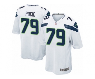 Youth Nike Seattle Seahawks #79 Ethan Pocic Game White NFL Jersey